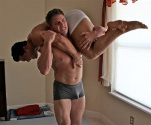 Eric Fury Uno firemans carry lift thighs abs