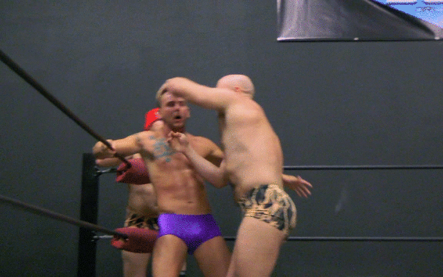 body builders wrestling thunders arena wrestling