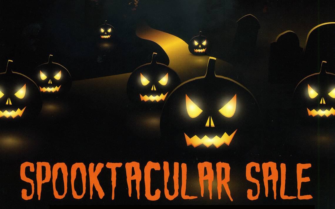SPOOKTACULAR SALE