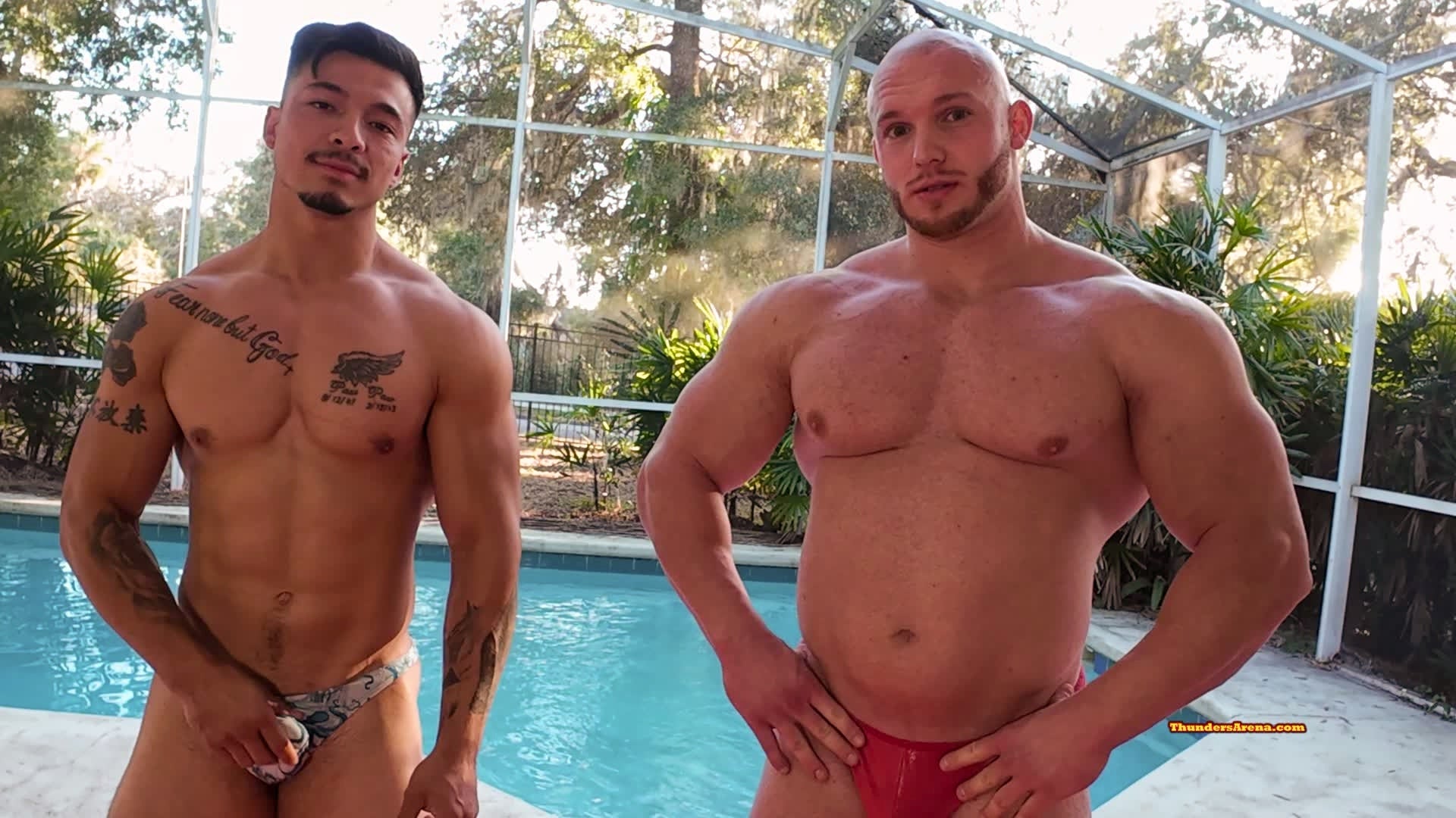 Juri vs Dragon - Bodybuilder Battle 206