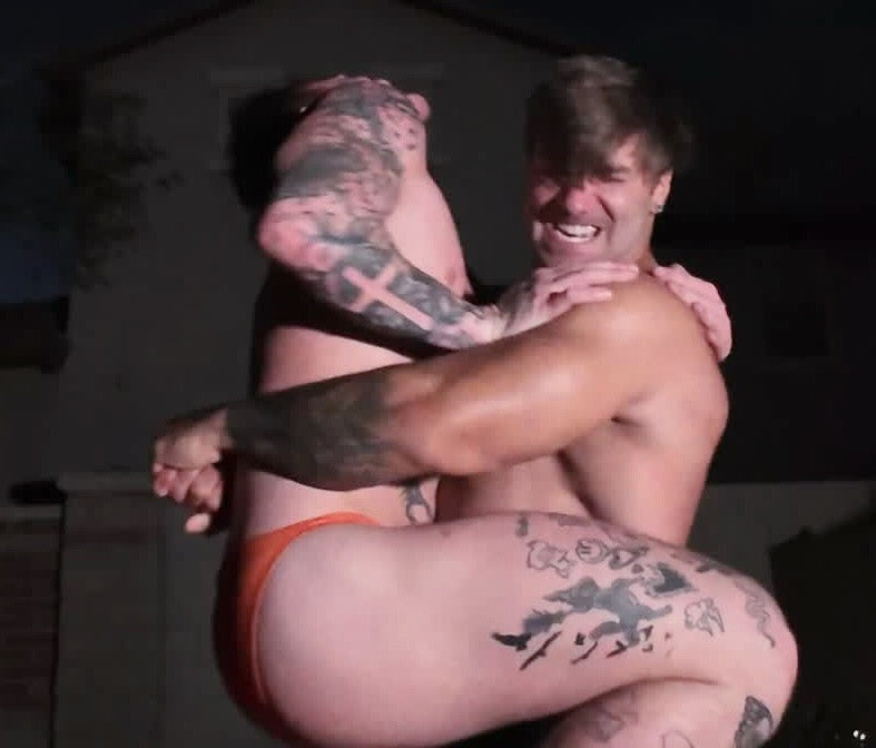 Bearhug legs wrapped