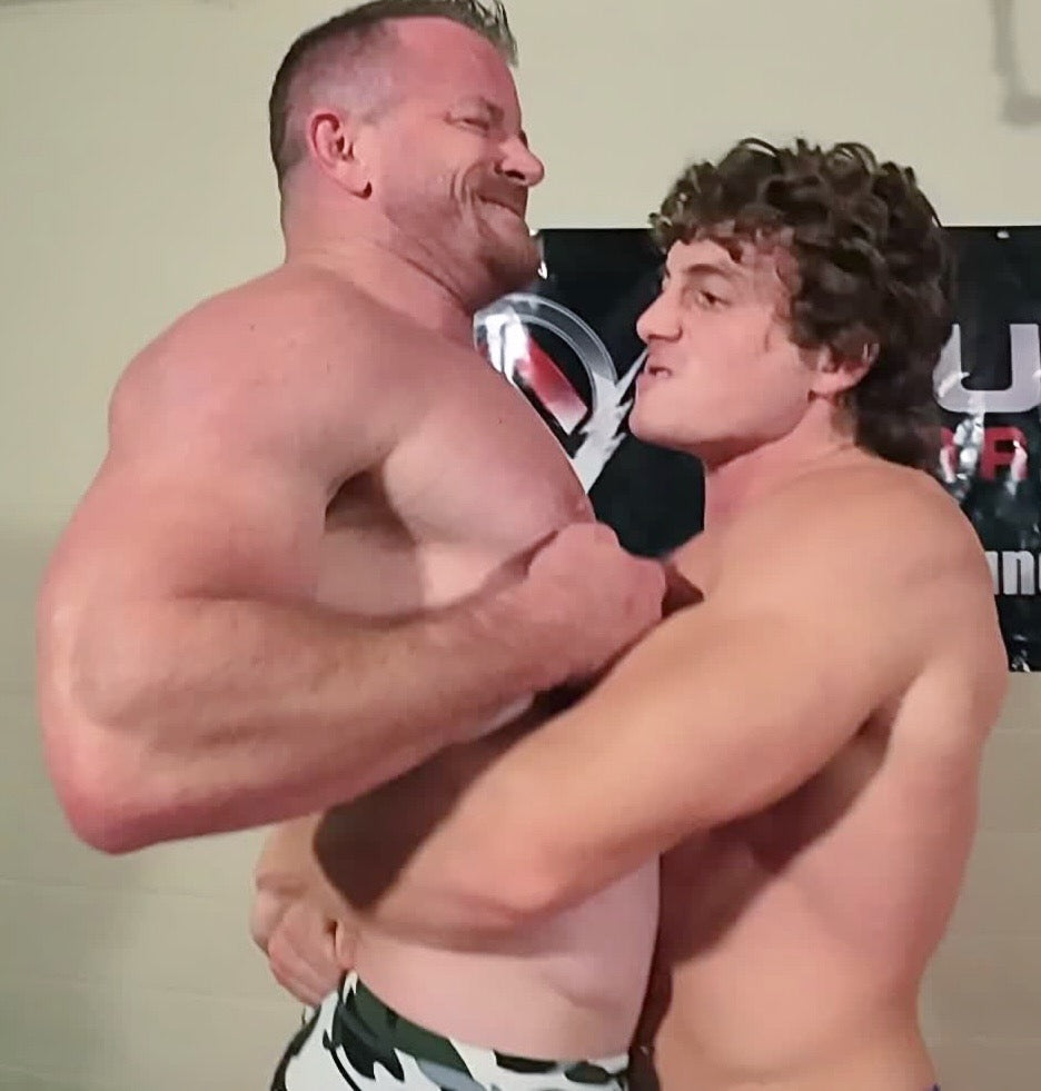 Belly to belly bearhug