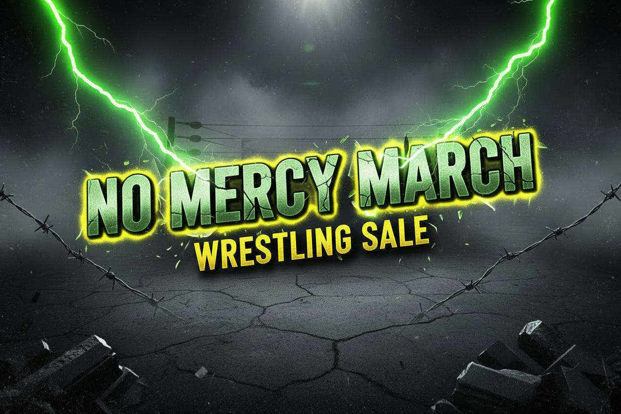 No Mercy March Wrestling Sale Banner