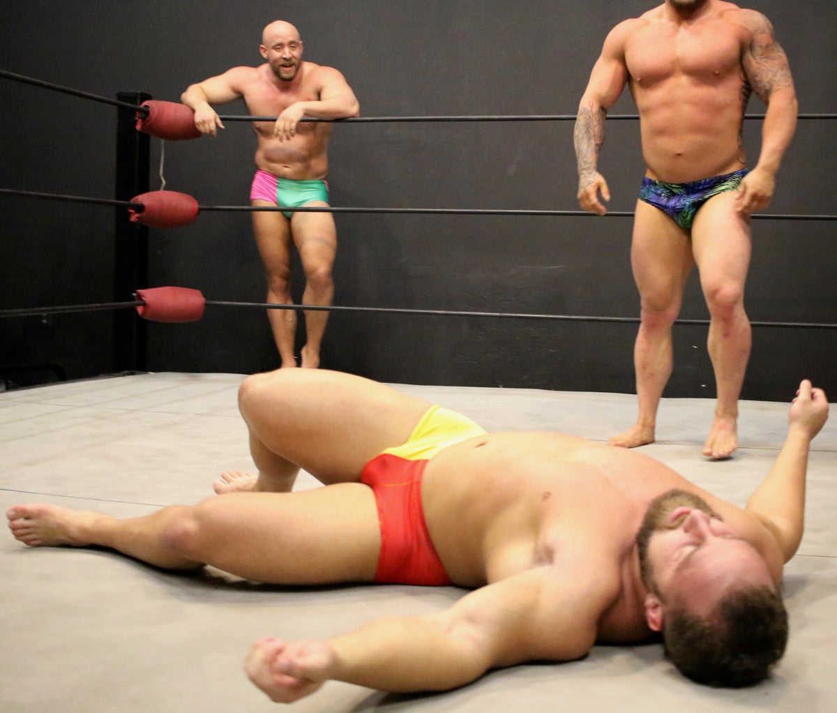 Brute & Gunnar vs Joey King & Dolf with Aspen - Ring Wars 80