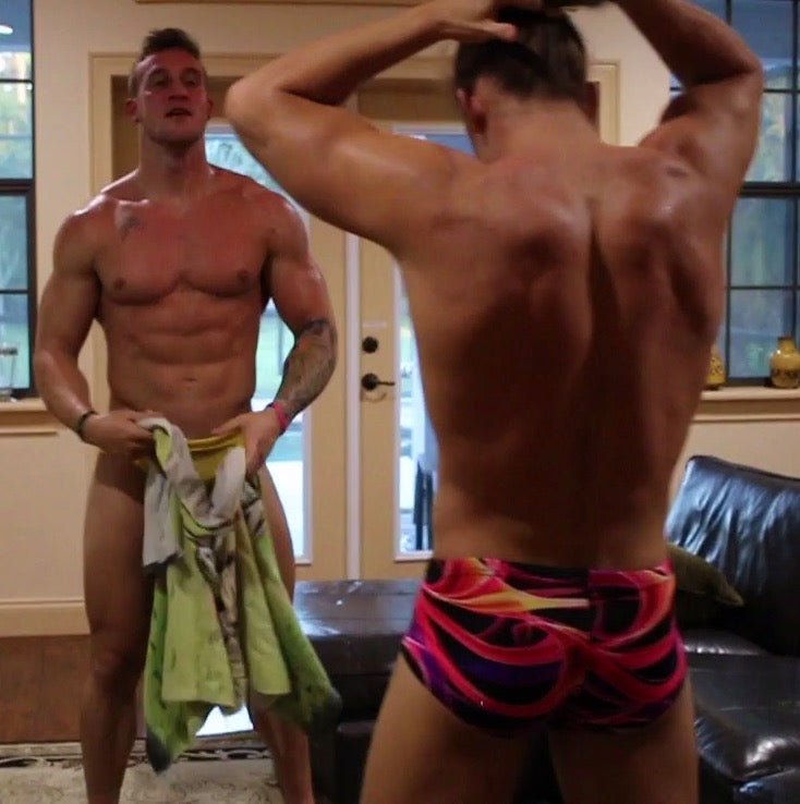 hot guys posing for the camera