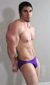 Python flex pose chest pecs abs arms muscle worship 