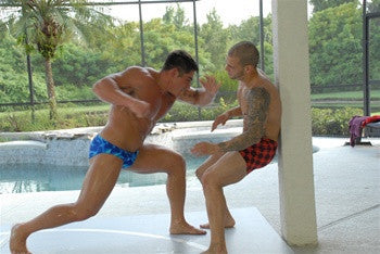 Angel STL punch action shot legs thighs