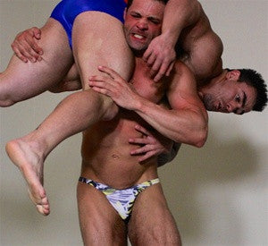 Kratos lance romancelift and carry firemans power strength 