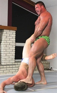 johnny bravo tak dominate submission leg lock stepping on head feet pain humiliate