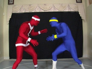 Secret Santa vs The Evil Blue Elf - Christmas Chaos 2010