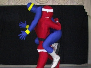 Secret Santa vs The Evil Blue Elf - Christmas Chaos 2010