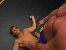 Zman Johnny Bravo pecs chest abs arms stand over