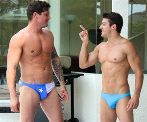 Zman Dallas trash talk pecs chest big little abs arms