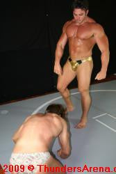 Frank the Tank dominates Zman in Thunders Arena