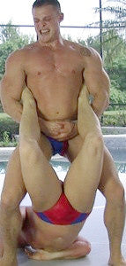 Rambo boston crab Cameron Mathews thighs pecs arms