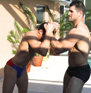 Vinny Zman head lock arms biceps