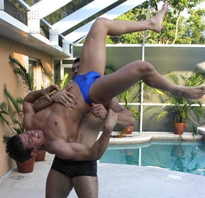 Vinny Zman lift carry toss throw thighs legs pecs abs chest