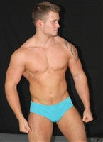 Skyler flex pose chest pecs abs bodybuilder