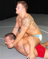 Atom Skyler camel clutch submission hold chest pecs pain