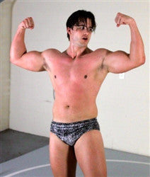 Hartley flex pose biceps pecs chest 