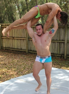 Atom ZMan lift and carry power strength muscle Gorilla press