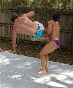 Atom ZMan dropkick drop kick Thunders Arena 