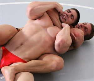 Python archer  sleeper hold submission sleeperhold choke bodybuilders abs chest pecs 