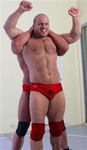 Dirty Daddy full nelson Brute pecs abs thighs