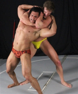 Vein Mean Mike headlock pecs chest thighs arms biceps