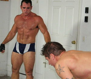 Ace Hanson Dallas face off abs pecs chest