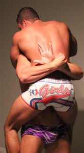 Big Sexy Angelo bearhug back