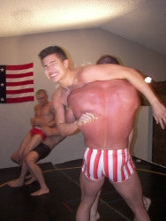 Zman Cesar bearhug back arms thighs legs