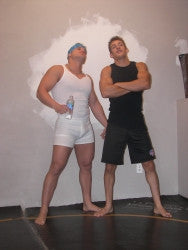 wrestlers arms biceps thighs legs