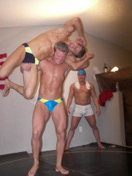 Zman Angel firemans carry pecs chest abs 