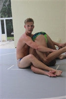 Tak viggo pin roll up wrestling thighs thunders arena