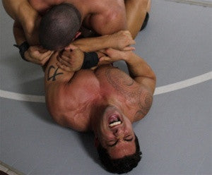 Eric Fury Dozer mat wrestling submission hold pain