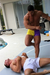 Dozer jack mchawk dominate Kick stomp humiliate 