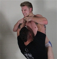 Tak specimen lift and carry double choke choking submission chokehold 