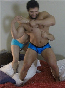 Dozer Sly grapple abs thighs legs