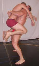 Marco Sebastian bearhug lift carry