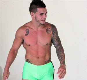 Angel tattoos pecs chest abs arms