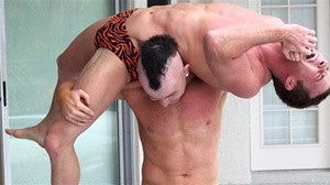 Cameron Matthews Lex Lift and carry torture rack submission hold