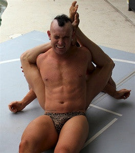 Cameron Matthews Lex leg full Nelson submission hold submit abs