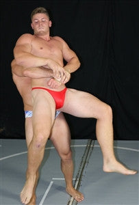 Jersey bearhugs Frey thighs pecs lift carry