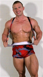 matthew james flex pose thighs abs pecs chest arms muscle worship Thunders Arena