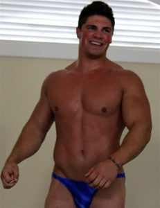 Dominic flex poise chest pecs abs arms