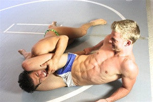 TAK Zman head scissors nice abs pecs