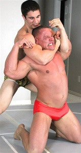 Python head lock Muscles chest abs arms