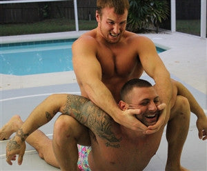 Frey Mike Buff camel clutch submission submit pool