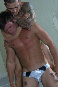Troy Nelson headlock Cody Nelson nice abs pecs arms